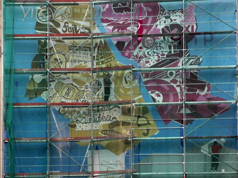 Fryderyk in Warsaw - artistic mural | Fryderyk in Warsaw | Portfolio