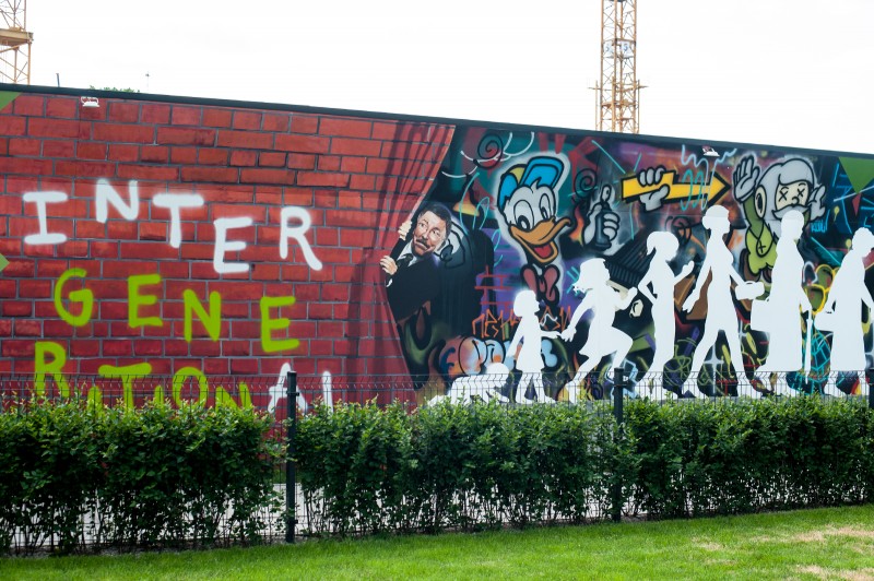 Graffiti for developer Skanska Generation Park | Generation Park | Portfolio