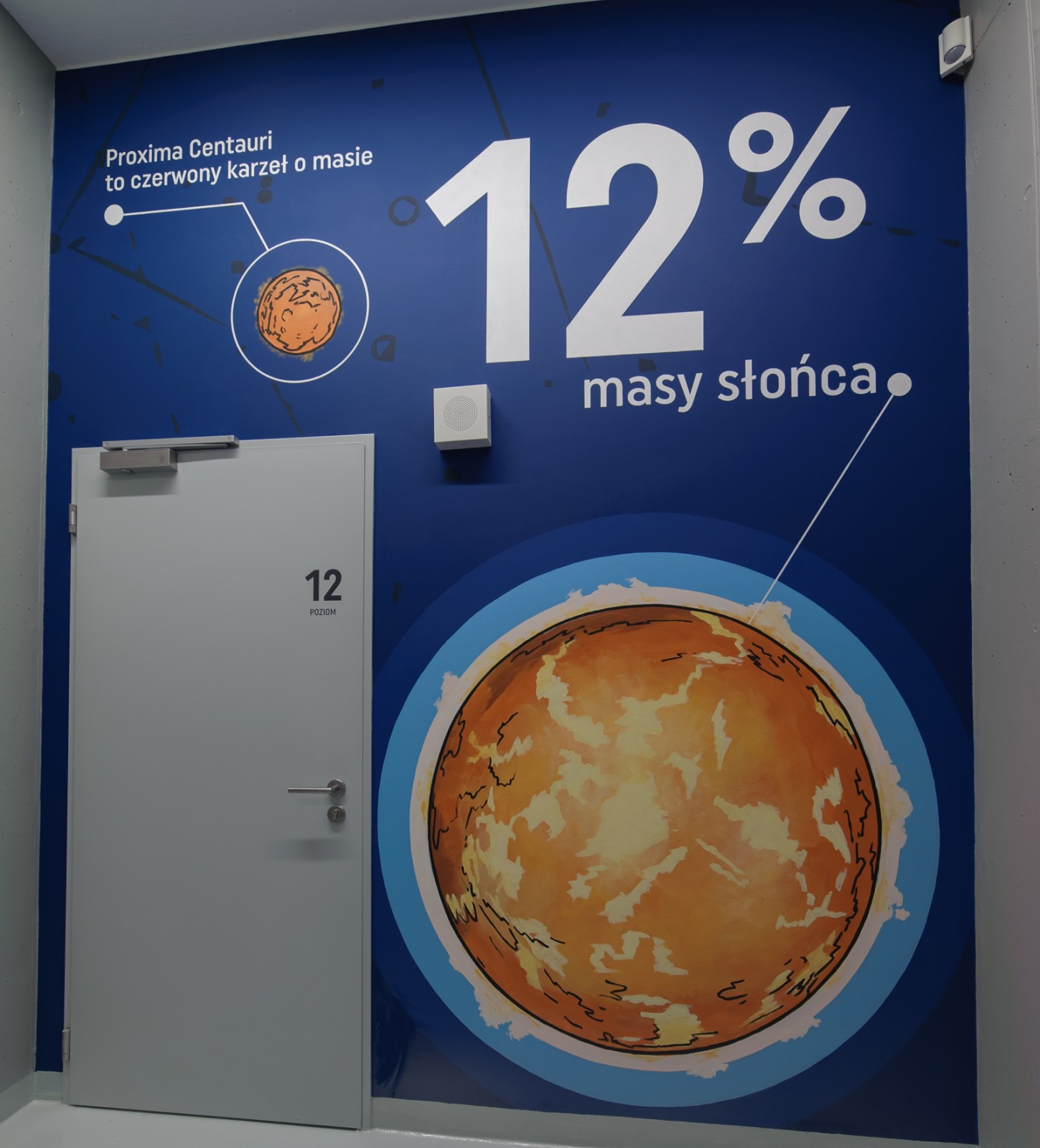 Der Stern Proxima Centauri im Bürohaus in Warschau | PROXIMO | Portfolio