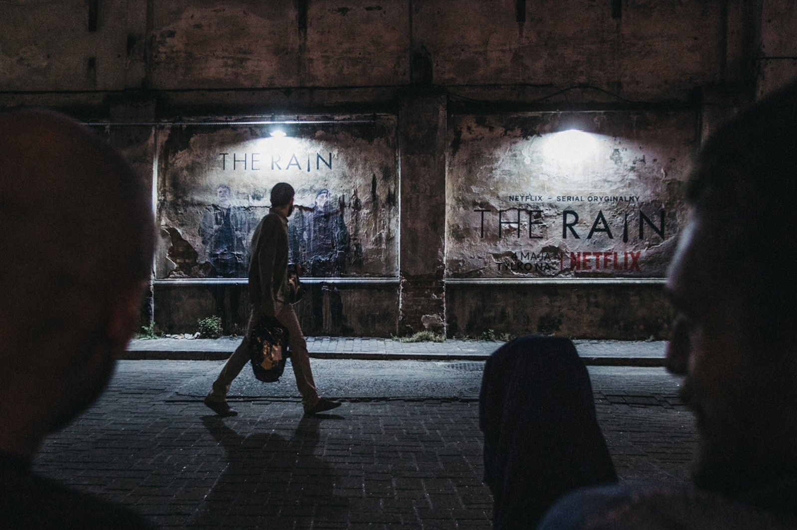 Kraków mural reklamowy na zamówienie Netflix | The Rain  | Portfolio