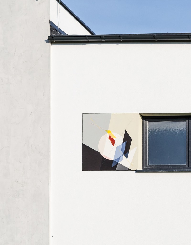 Wall paintings on building facades in Futura Park housing complex in Gdansk | Osiedle Futura Park | Portfolio