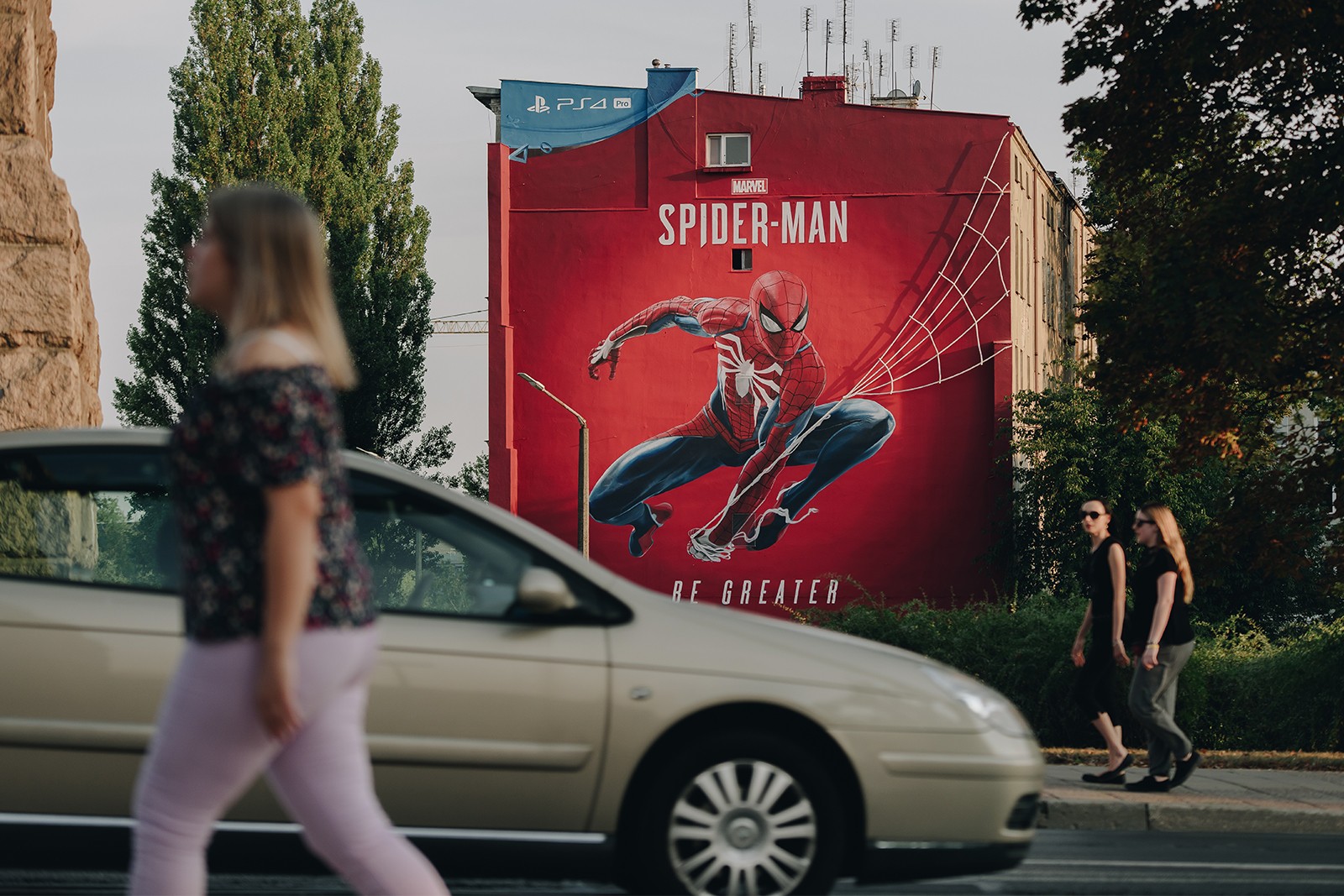 Mural MARVEL dla Sony PlayStaion we Wrocławiu.jpg | SPIDER-MAN BE GREATER | Portfolio