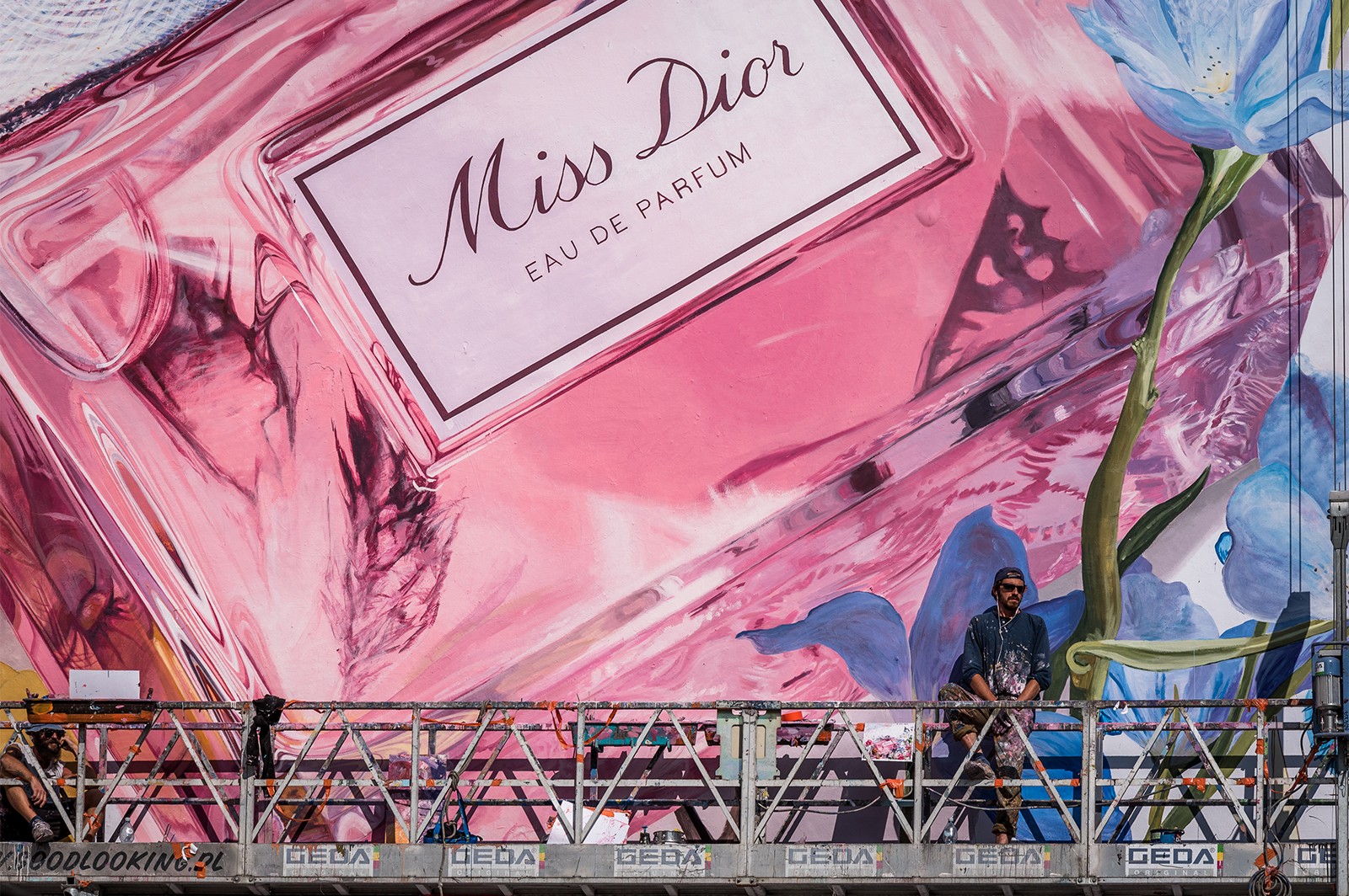 Miss Dior mural on Bracka street in Warsaw | Miss Dior | Portfolio