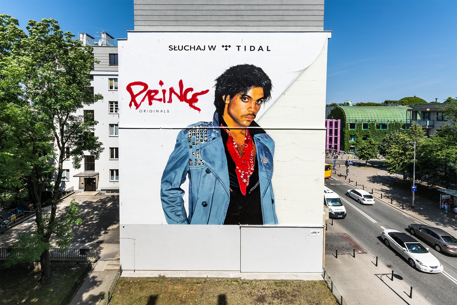 Mural Tidal x Prince at Dobra 53 street Warsaw | Tidal x Prince | Portfolio