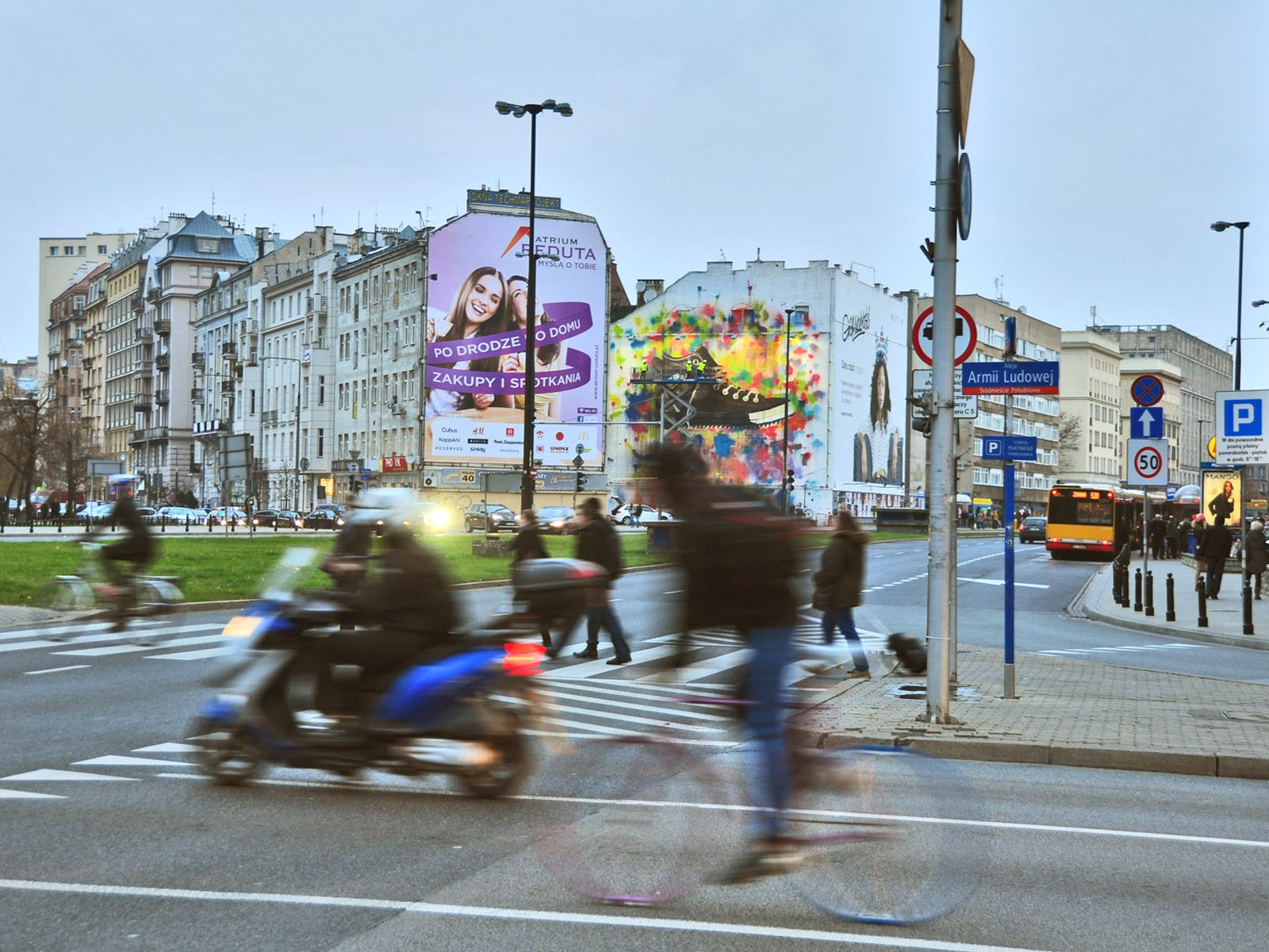 Mural reklamowy Converse getwinterized - Warszawa Metro Politechnika | malowanie nietypowych reklam | Portfolio