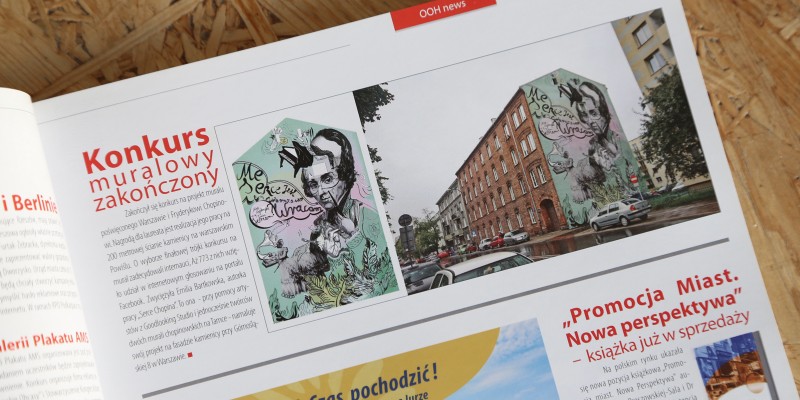 OOH Magazine article about the mural competition | OOH Magazine | Publications | About us
