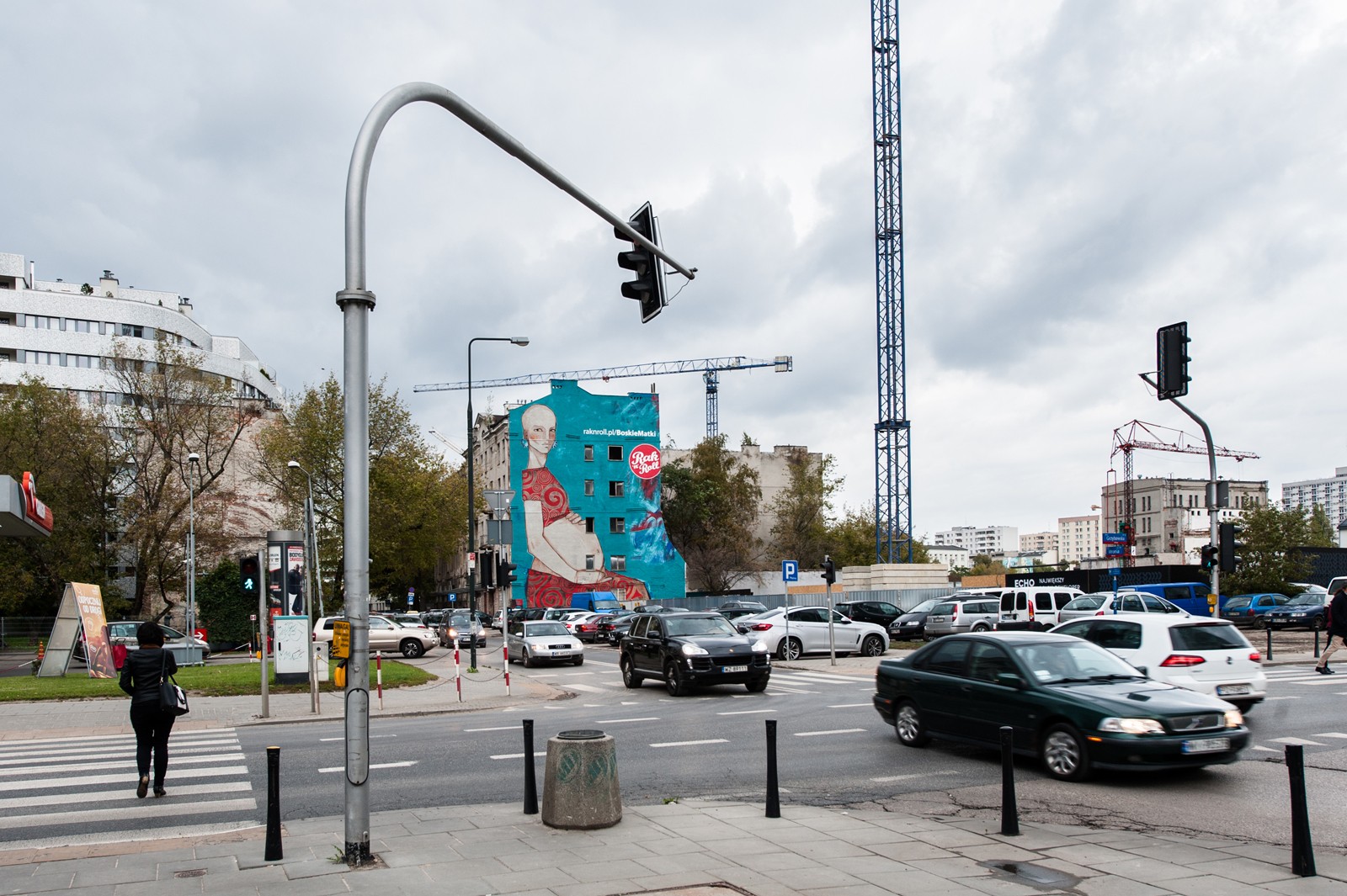 mural for fundation rak’n’roll boskie matki on 50 wronia street warsaw | Boskie Matki | Portfolio